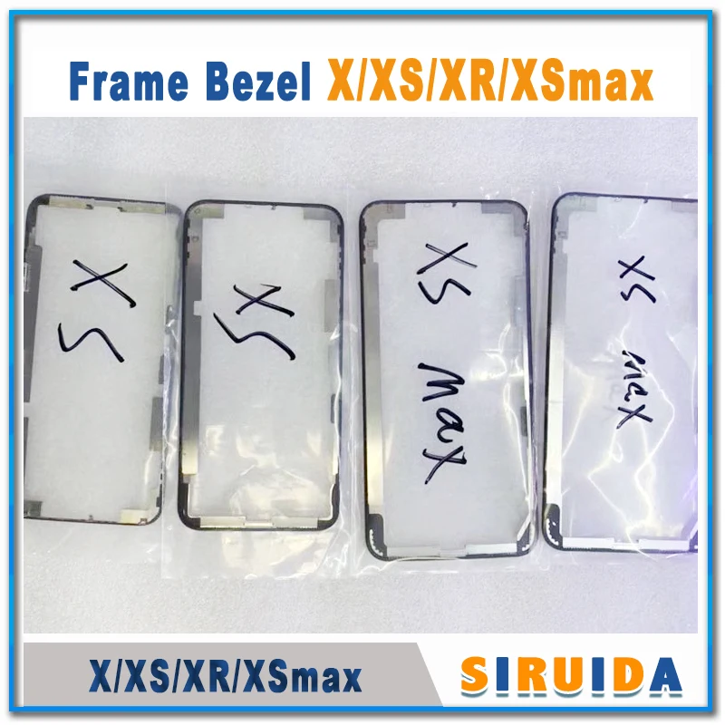 1 шт. лучшая средняя рамка с наклейками в комплекте для iPhone десять X/XR/XS|Защитные