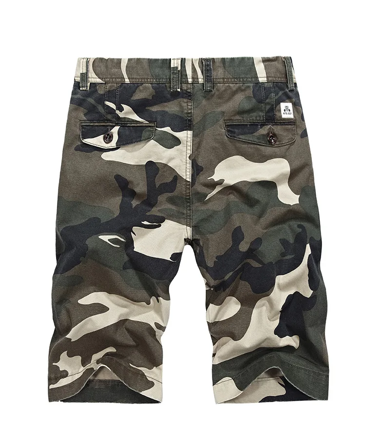2018 модные камуфляжные шорты мужские летние повседневные с несколькими карманами