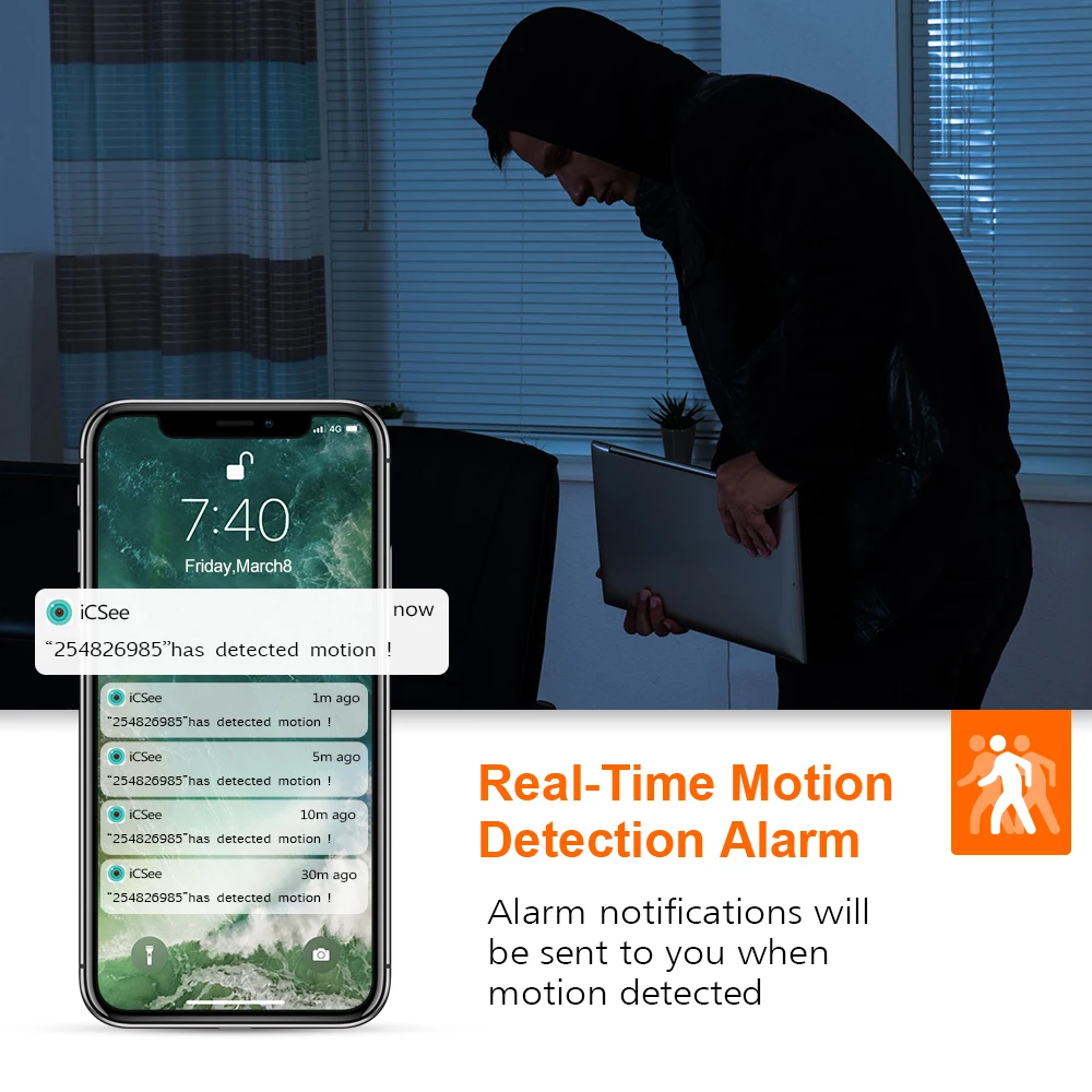 LOOSAFE 2MP облачная HD wifi ip-камера ночного видения домашняя камера безопасности Беспроводная P2P IP камера PTZ wifi внутренняя ИК-камера аудио ONVIF