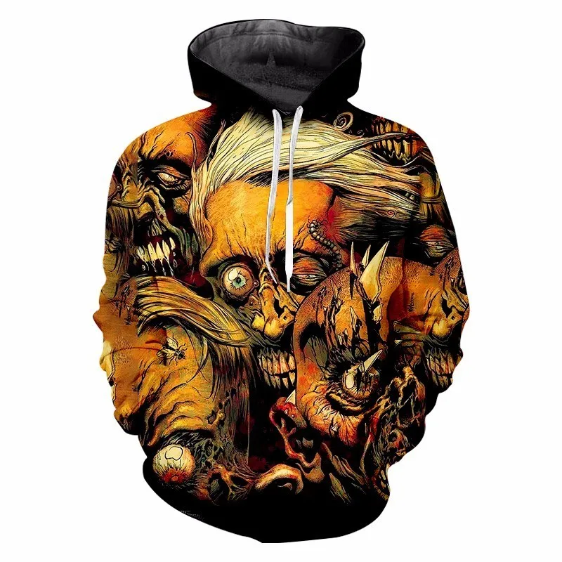 Худи OGKB в стиле Харадзюку для мужчин и женщин теплый свитшот с капюшоном принтом