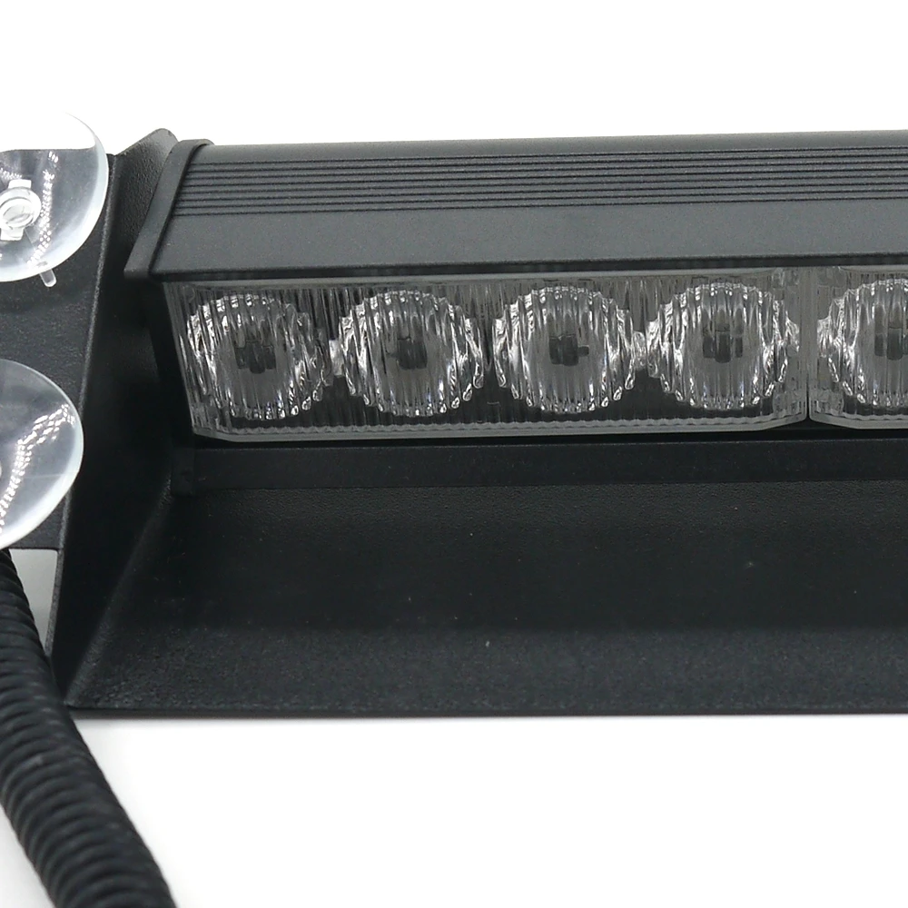 Eonstime 8 Led вспышка Лодка Грузовик Автомобиль мигаПредупреждение аварийное лобовое стекло 3 режима полицейский стробоскоп светильник синий красный белый Янтарный