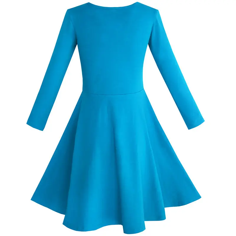 Sunny Fashion платья для девочек платье Сова мороженое Бабочка Цехин Каждый день