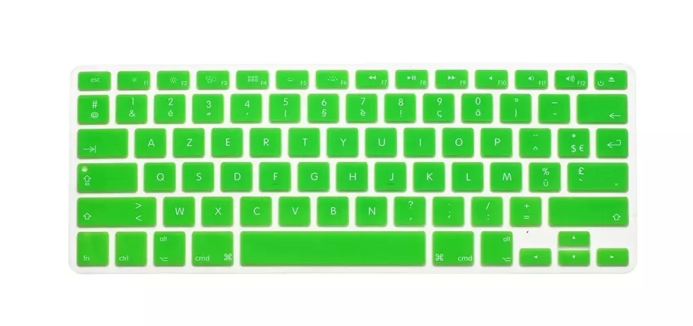 Силиконовый чехол для клавиатуры с французскими буквами для Macbook Air Pro retina 13 15 17 протектор для Mac book клавиатура франция США AZERTY