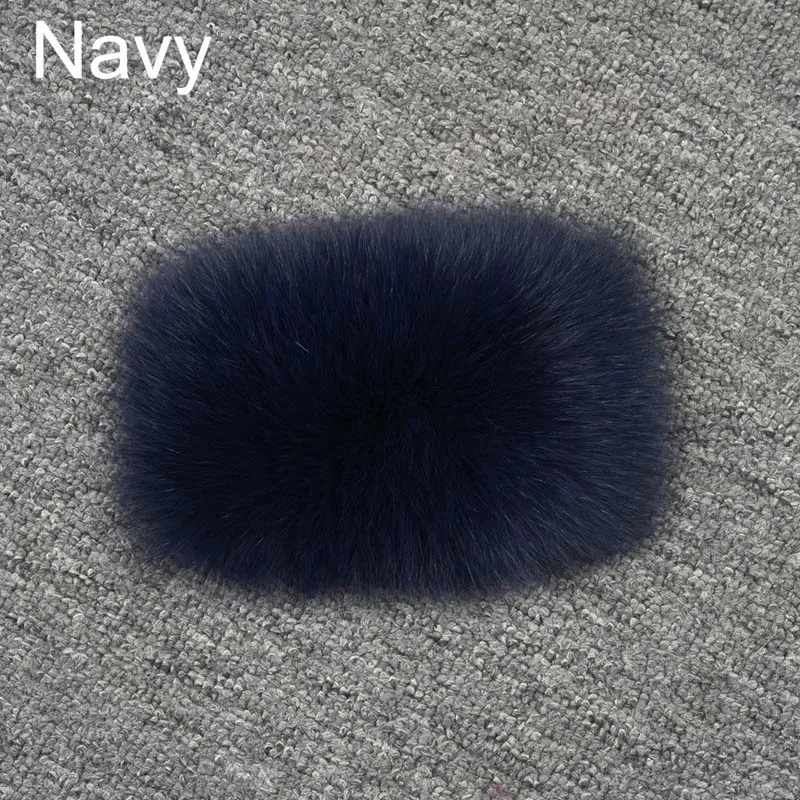 Navy Женское пальто из лисьего меха, Высококачественная Зимняя Толстая теплая куртка из натурального меха, женская модная Длинная Верхняя одежда S7355 - Цвет: Navy