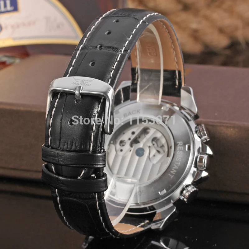 Часы JAG057M3S2 JARGAR мужские с календарем и кожаным ремешком|watch band sizing tool|watch 3d movie