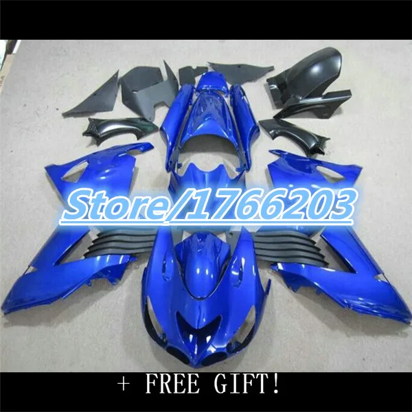 Литье под давлением новый синий черный для KAWASAKI NINJA ZX14R ZX-14R 06 07 08 09 10 11 ZX 14R 2006 2011