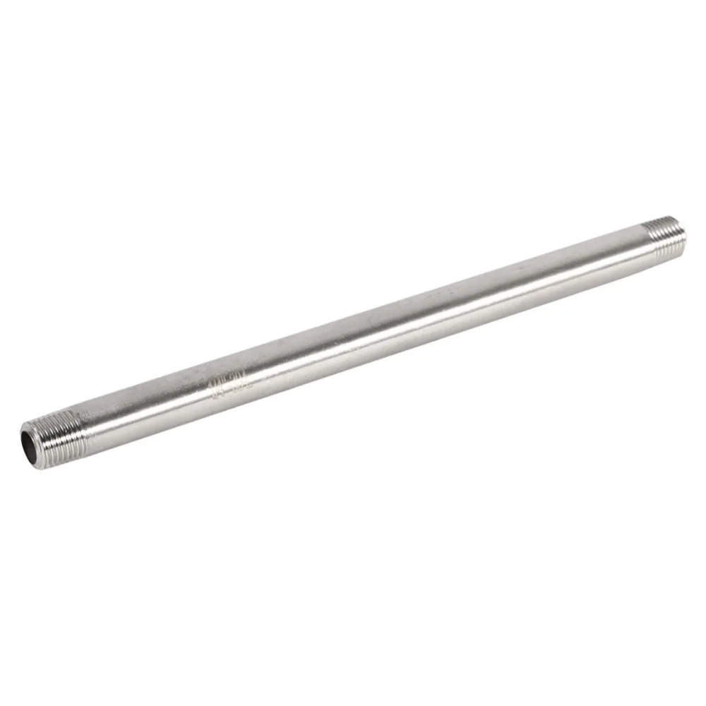 BSP 1/4 &quot1/2&quot 3/4 &quot1&quot 200 мм нержавеющая сталь SS304 Мужской x мужской резьбовой