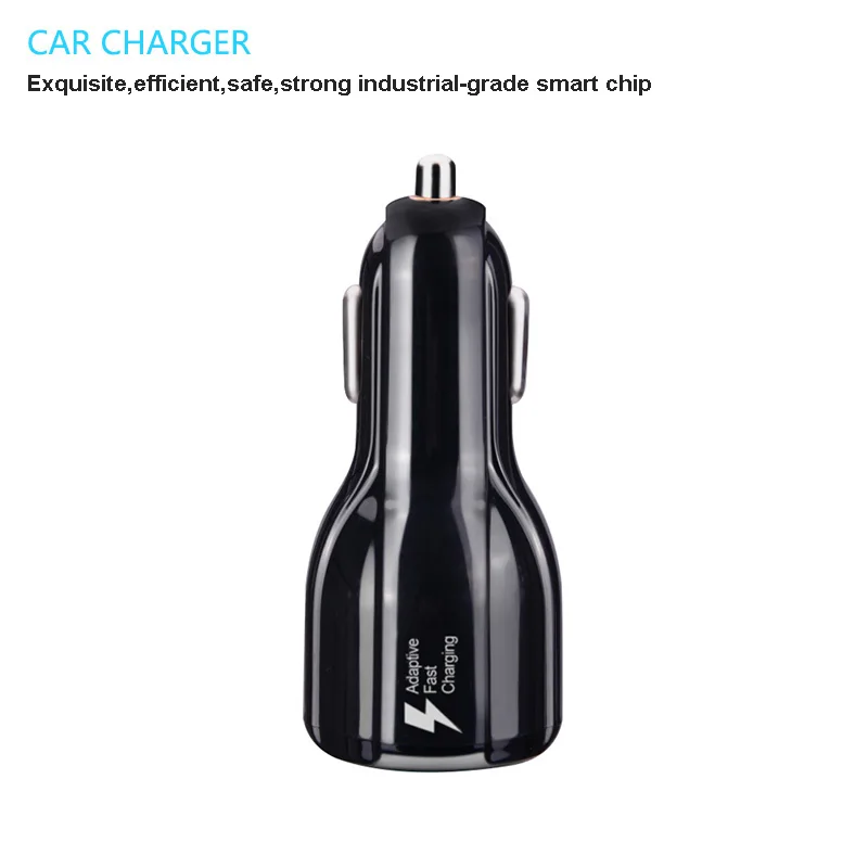 Быстрая зарядка 3 0 2 порта быстрая адаптация автомобильное зарядное устройство