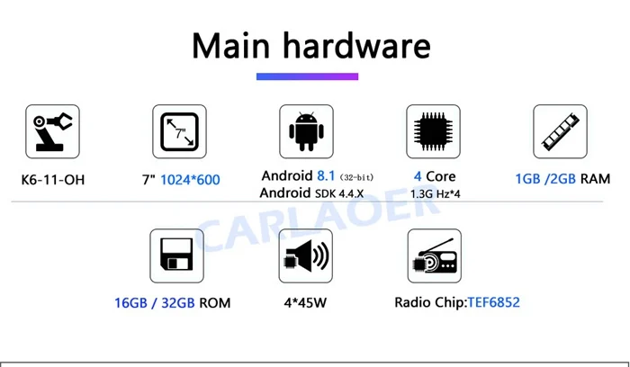 2G ram 2Din Android радио 2 din Авторадио мультимедийный плеер Авто аудио стерео для Volkswagen Nissan hyundai Kia toyata lada Ford