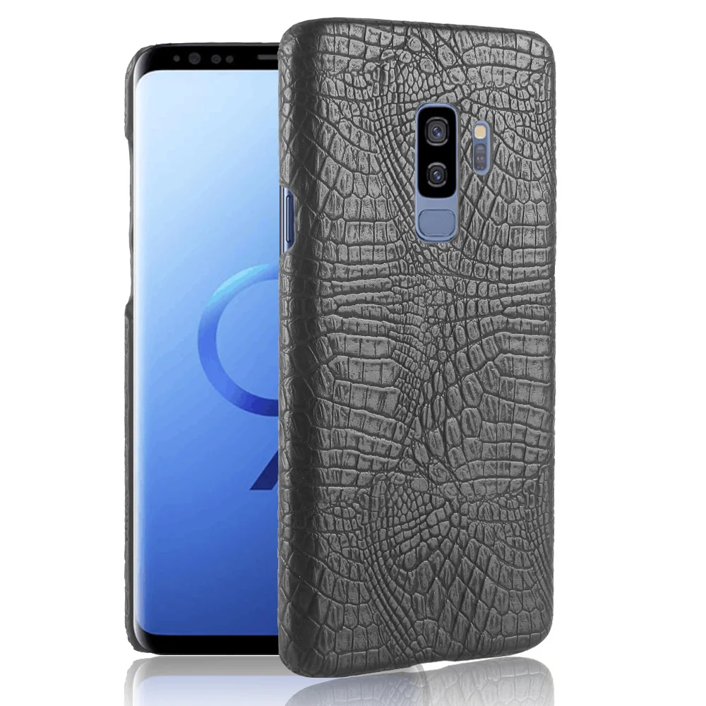 Для Samsung Galaxy S9 Plus/S9 + чехол Супер тонкий текстура крокодиловой кожи жесткий