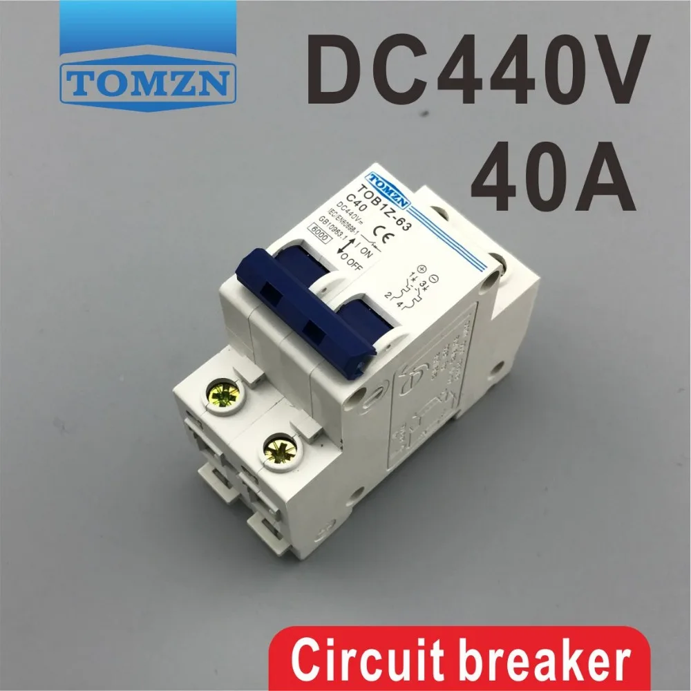 Автоматический выключатель MCB постоянный ток 440 В 2P 40 А|mcb breaker|breaker pointbreaker rock |