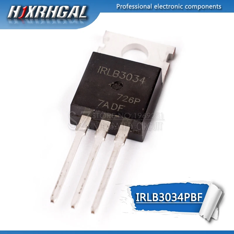1 шт. транзистор IRLB3034 TO 220 IRLB3034PBF TO220|Интегральные схемы| |