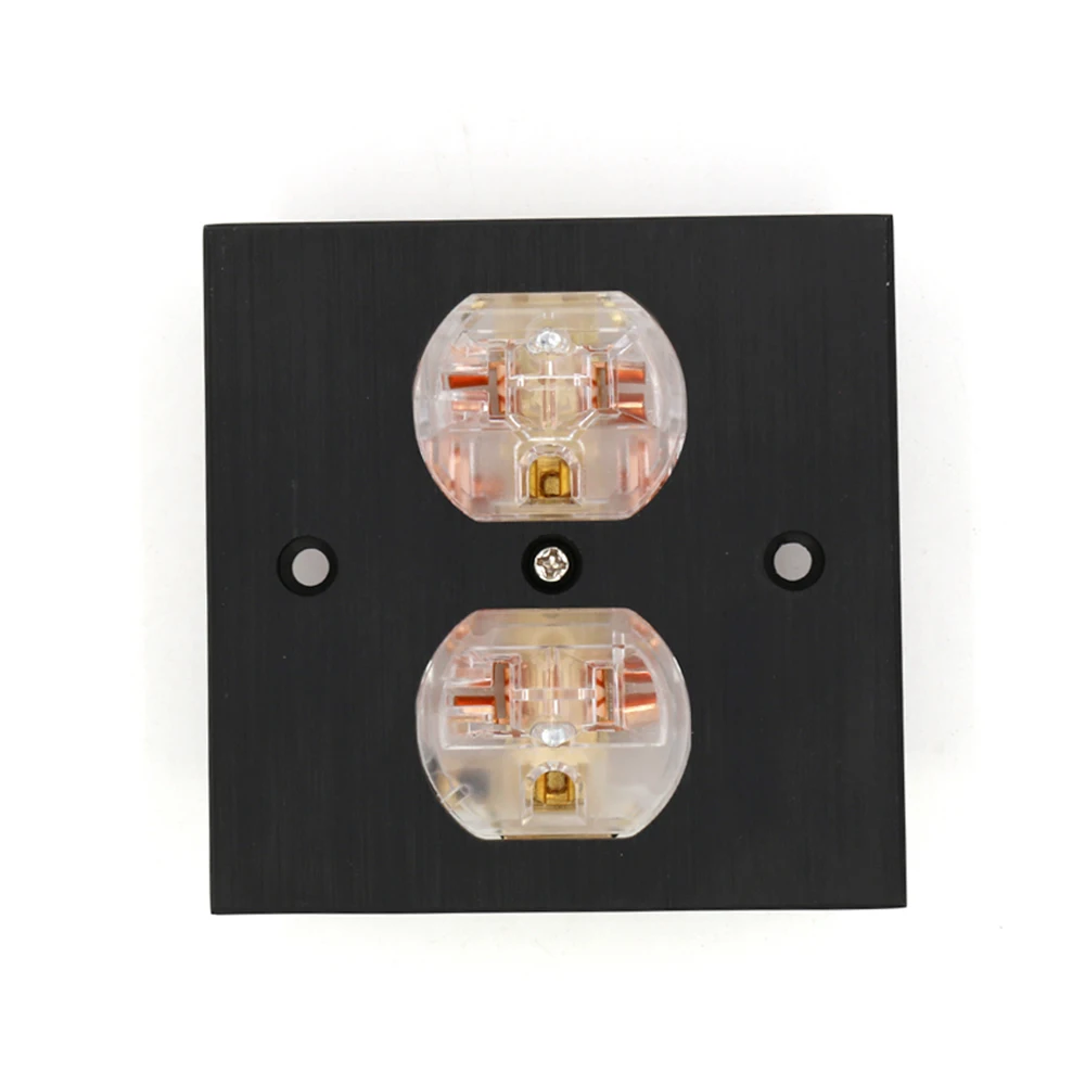 

HI-End Copper US AC Power Outlet Socket Distributor Duplex Receptacle