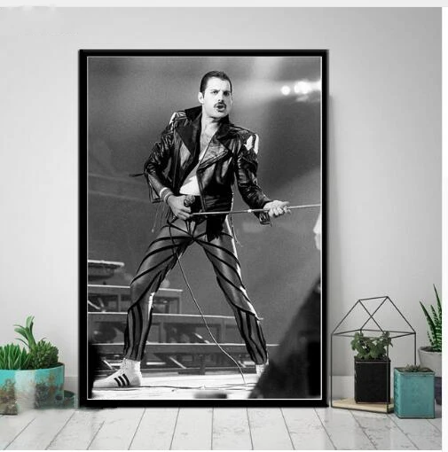 Художественный постер Queen Freddie Mercury постеры Rhapsody в богемном стиле и искусство на