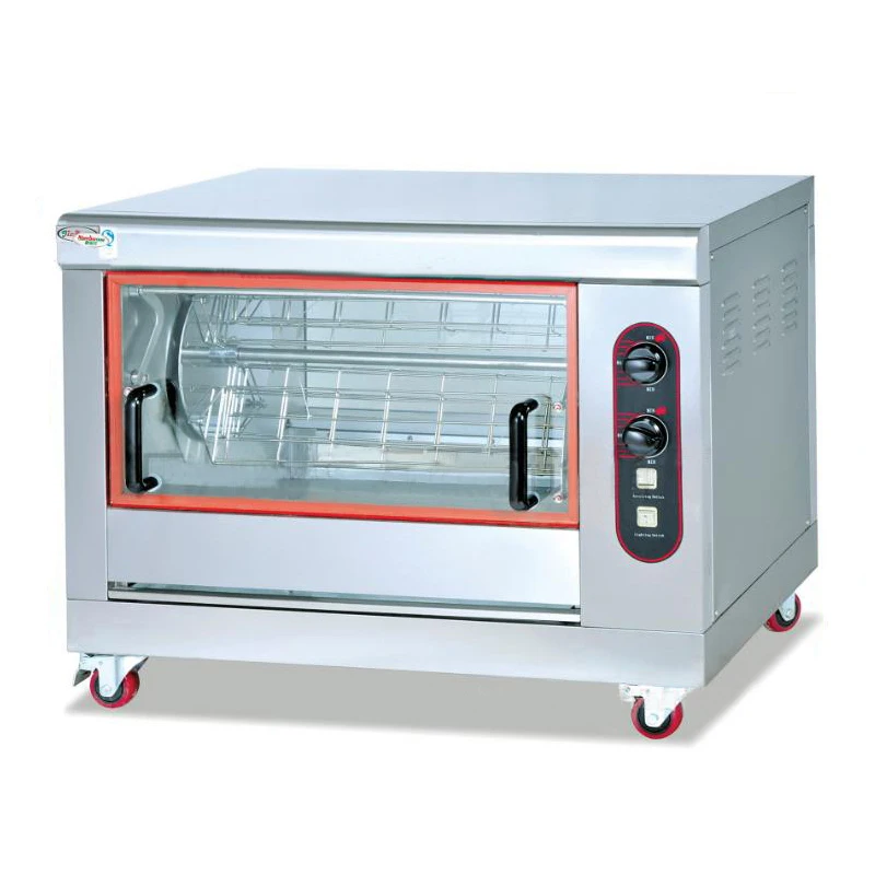 Печь для жарки курицы Вращающаяся печь и выпекания Коммерческая обжарочная