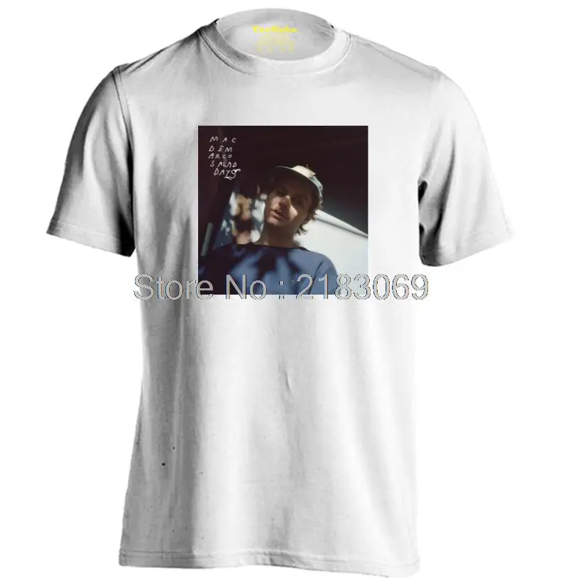 Mac ДеМарко Салат мужские и женские Рок Хип-хоп футболки летняя хлопковая футболка