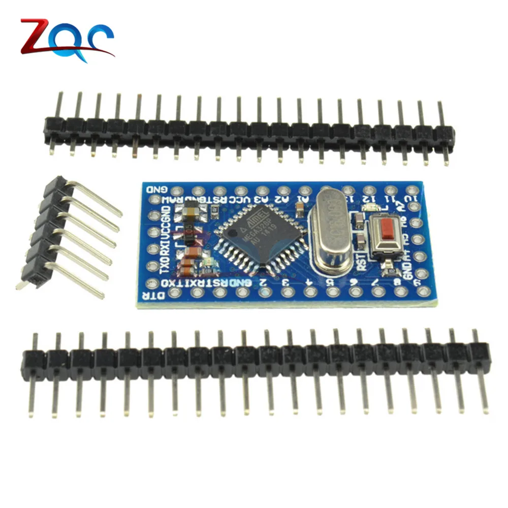 Модуль Pro Mini Atmega328 ATMEGA328P модуль 5 в 16 МГц с кварцевыми осцилляторами замена ATMEGA128