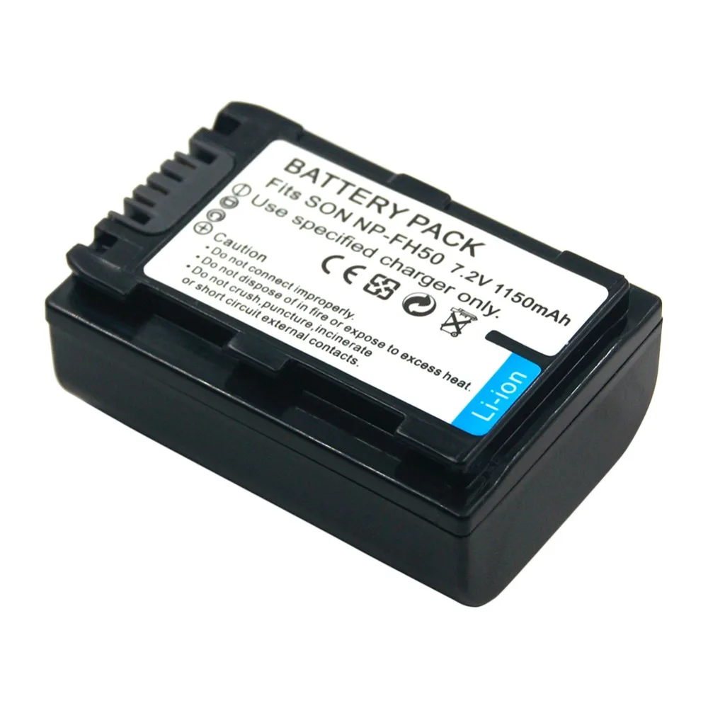 NP-FH50 NP-FH60 NP-FH70 NP-FH100 Перезаряжаемые Li-Ion Камера Батарея для sony A230 A330 A290 A380 A390 dcr-sr62 DCRSR200 DVD305