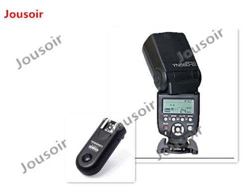 Вспышка Yongnuo YN 560 III YN560III с фотовспышкой RF 603 II для камеры C N CD50|Аксессуары