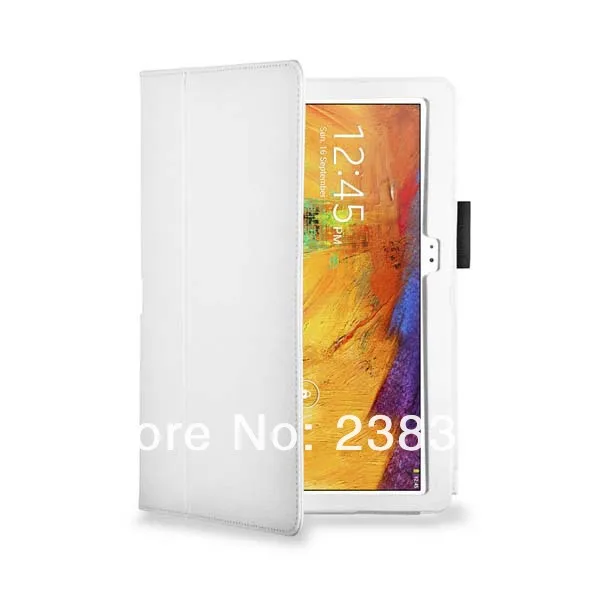 Кожаный чехол книжка с подставкой для Samsung Galaxy Note 10 1 2014 Editon p600 P601 + матовая