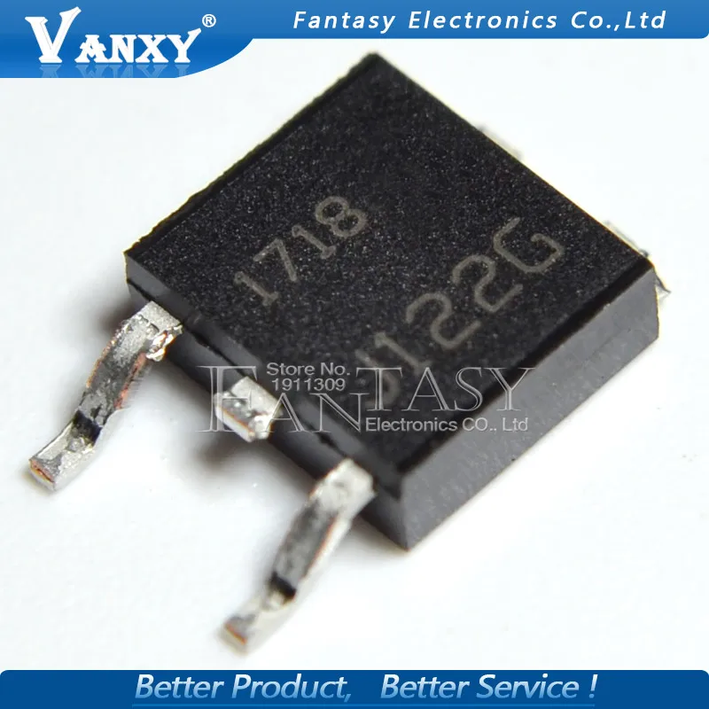 10 шт. MJD122G TO-252 MJD122T4G TO252 J122G MJD122 TIP122 SMD SOT-252 новый оригинальный | Электронные