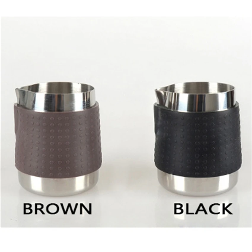Creative Stainless Steel Frothing Pitcher Pull Flower Cup Espresso Cappuccino Art Jug Milk Frothers Mug Coffee Tools |