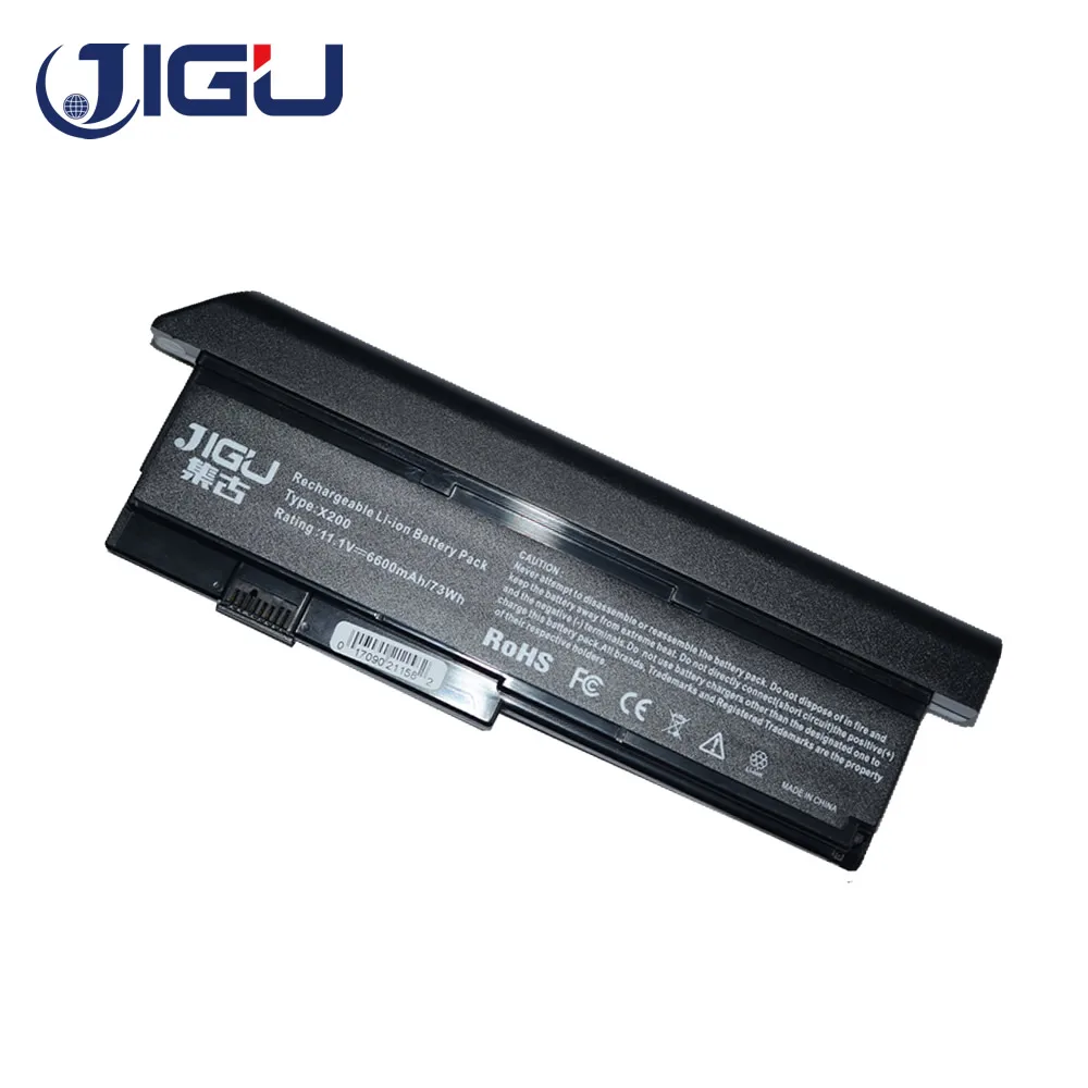 Аккумулятор для ноутбука JIGU 42T4834 FRU 42T4536 9 ячеек IBM Lenovo Thinkpad X200 X200S X201 X201S X201i |