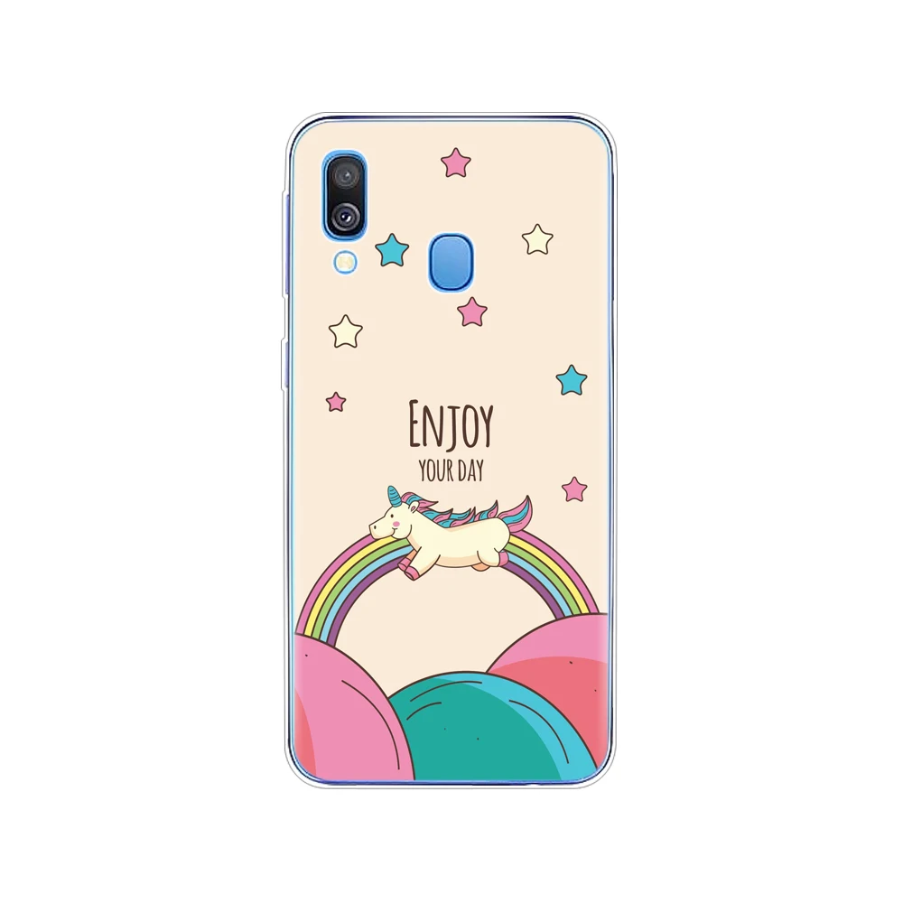 34629 Чехол для samsung A40, чехол, мягкий силиконовый чехол для телефона, чехол для samsung Galaxy A40 A 40 A405 SM-A405F A405F, мультяшный чехол - Цвет: 34629