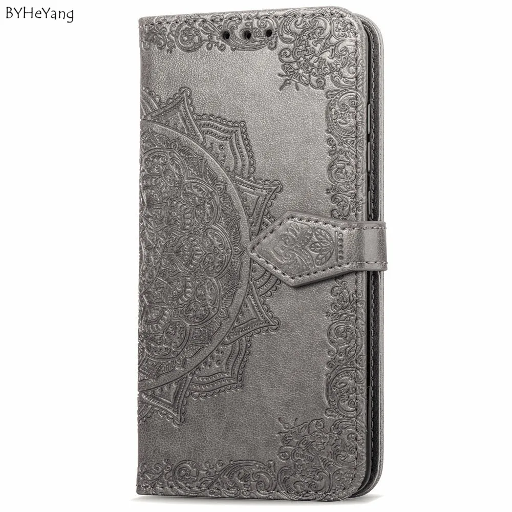 BYHeYang Wallet style flip cover for LG K8 2018 case fundas soft TPU silicone PU leather card slots kickstand | Мобильные телефоны