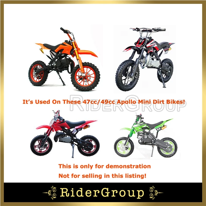 Белый Пластиковый обтекатель для 2 тактного 47cc 49cc Apollp Orion Mini Bike|fairing kit|fairing bike |