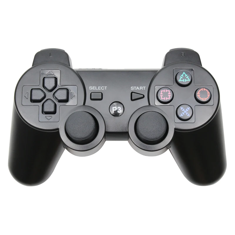 Для SONY PS3 контроллер Bluetooth беспроводной геймпад для Play Station 3 джойстик консоль для Dualshock 3 SIXAXIS контроллер для ПК - Цвет: Black