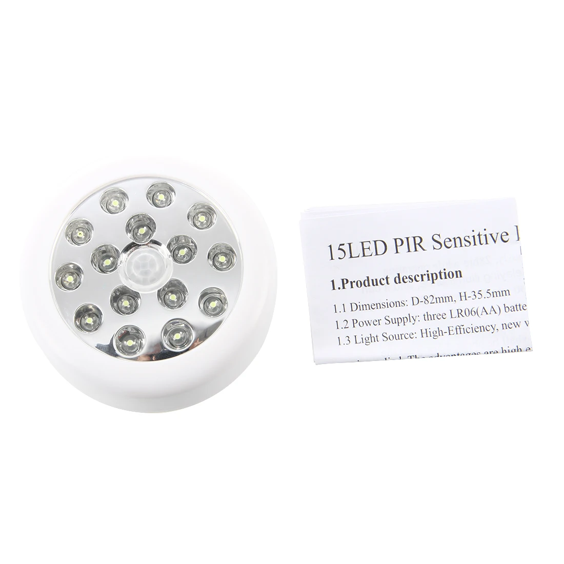 15 LED Light Lamp IR Infrared PIR Sensor Motion Detector | Лампы и освещение