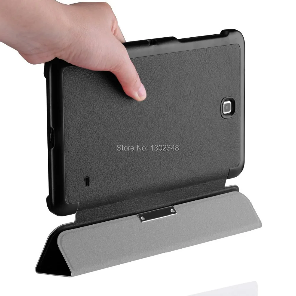 Легкий Чехол подставка из искусственной кожи для Samsung Galaxy Tab 4 8 0 T330 T331 T335|tablet cover|for