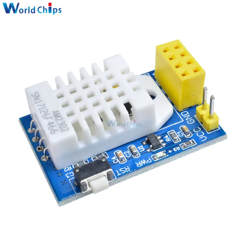 Цифровой датчик температуры и влажности ESP8266 цифровой ESP01 S DHT22 AM2302 Wi Fi модуль 3 5 В