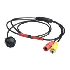 Камера заднего вида автомобильная, поворотная на 360 градусов, водонепроницаемая, широкоугольная, HD, CCD, с зеркальным преобразованием