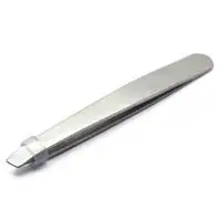 1pc Eyelash curler 2 шт./компл. многофункциональная щеточка для ресниц Пинцет Нержавеющая сталь многофункциональная папка зажим и 2 Тип пинцет для бровей - Цвет: 1pc Eyelash curler