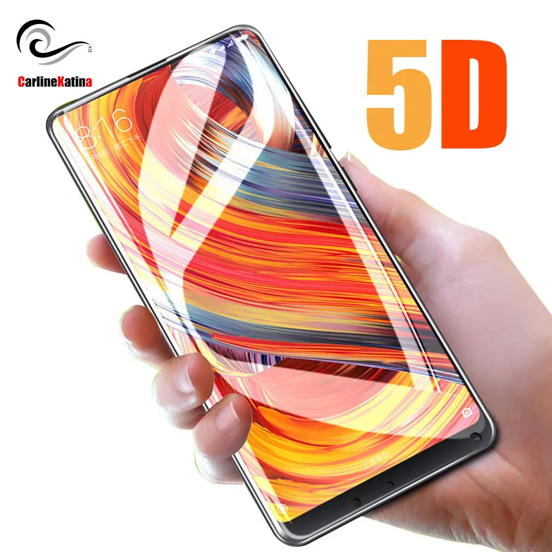 5D закаленное стекло для защиты экрана Xiaomi Mi Mix 2 2s A2 Lite max 3 8 se Redmi 5A note 5 pro s2 6 6a Полное