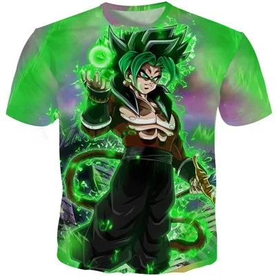 06 7XL Летние футболки Для мужчин принтом Goku Dragon Ball 3D футболка классная футболки для девочек топы с принтами из аниме для Для мужчин Уличная размера плюс пользовательские Прямая поставка - Цвет: 06