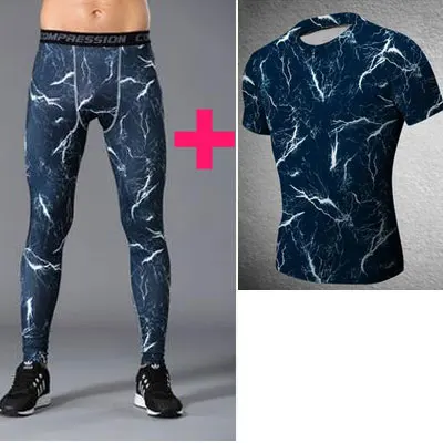 Новинка лета 2017 мужские сжатые штаны с принтом для отдыха|compression pants|men leisurepants pants |