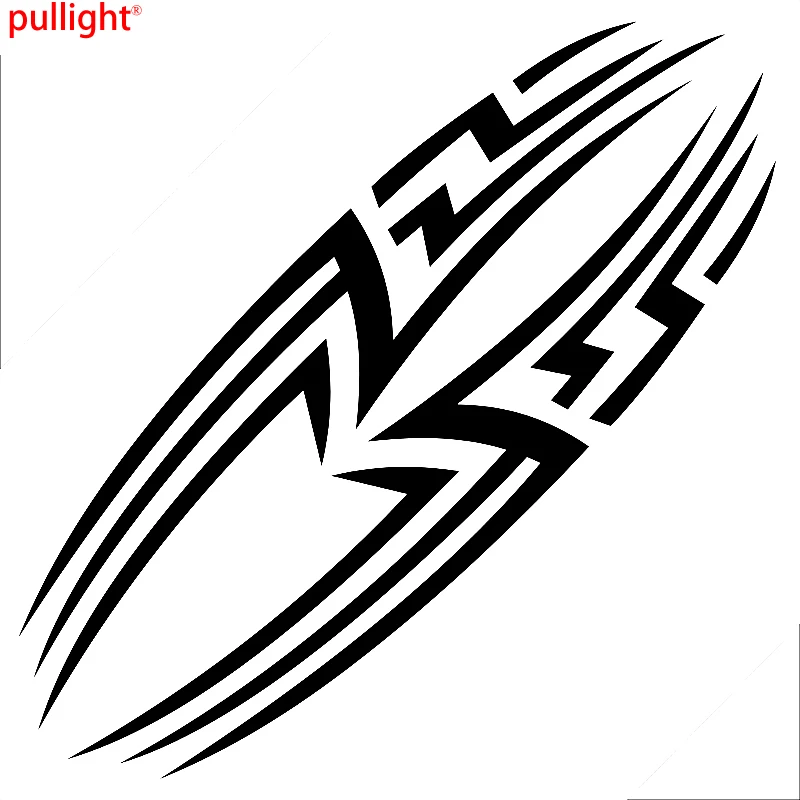 

2 X Car Racing Stripe Hood Decals Vinyl Fender Decor Sticker