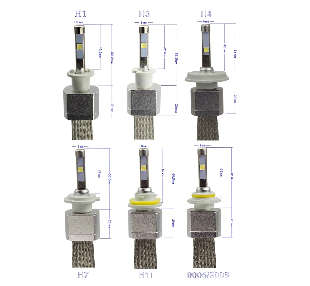 PAMPSEE G7 XHP-70 светодиодный фар автомобиля лампы H7 H8 H9 H11 H4 HB3 HB4 9005 9006 Автомобильный светодиодный лампы 80 Вт 9600LM 6000K фары комплект