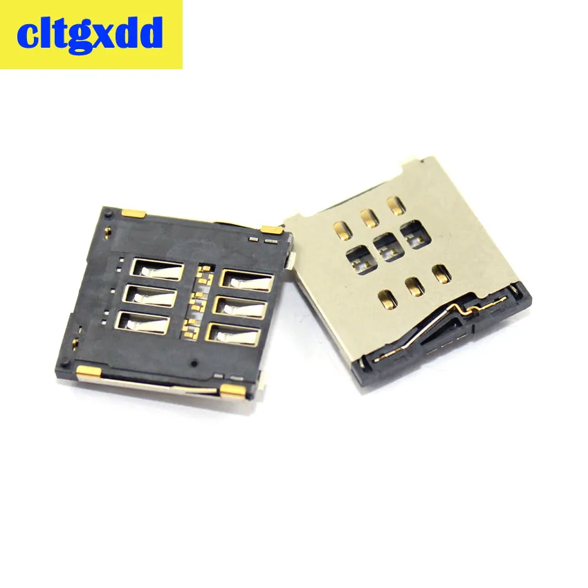 Cltgxdd 2 шт абсолютно держатель для чтения sim-карт Разъем для iPhone 6 Plus 6G 4,7 5,5 слот для карты памяти слот модуль