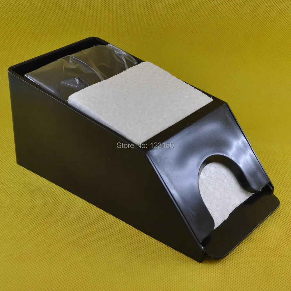 

TA-080 высококачественные карты, дилерская обувь черного цвета для 2 колоды игральных карт