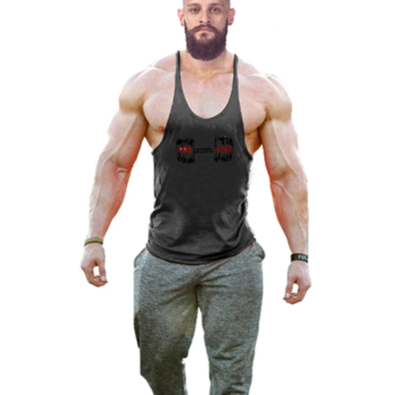 2018 New Body Builder Brand Vest Bodybuilding MMA Clothing and Fitness Men's Undershirts Tops T-Shirts sportswear | Мужская одежда