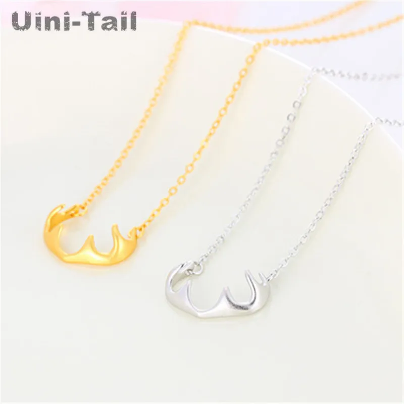 Лидер продаж новое милое ожерелье Uini Tail из стерлингового серебра 925 пробы с