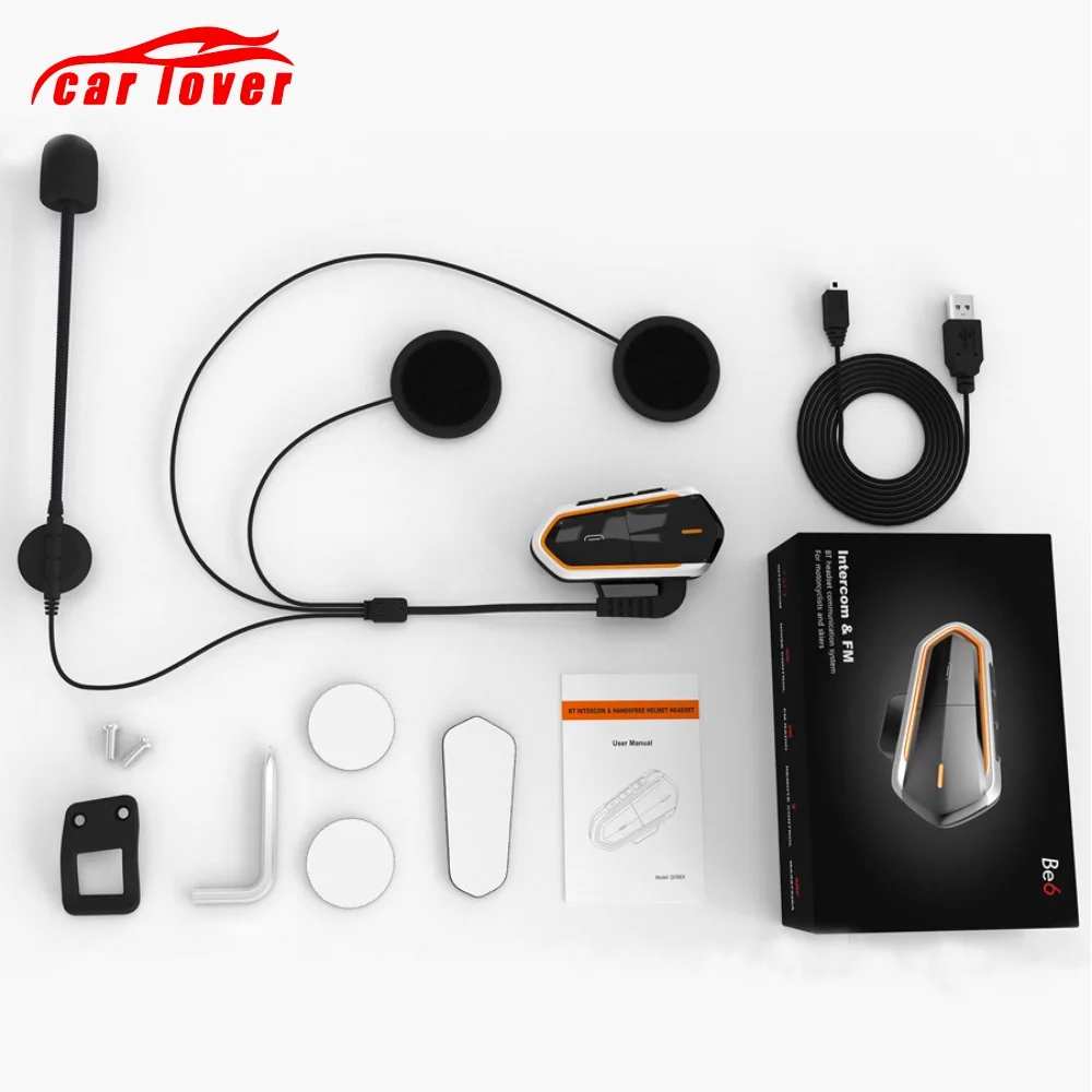 Шлем Bluetooth гарнитура мотоцикл Comunicador наушники Динамик MP3 шлем гарнитуры Интерком |