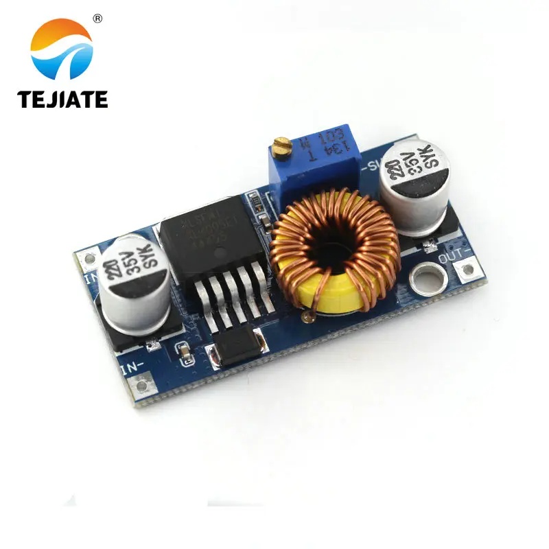 1 шт. XL4005 TEJIETE DSN5000 Beyond LM2596 DC Регулируемый понижающий модуль питания 5A высокий ток