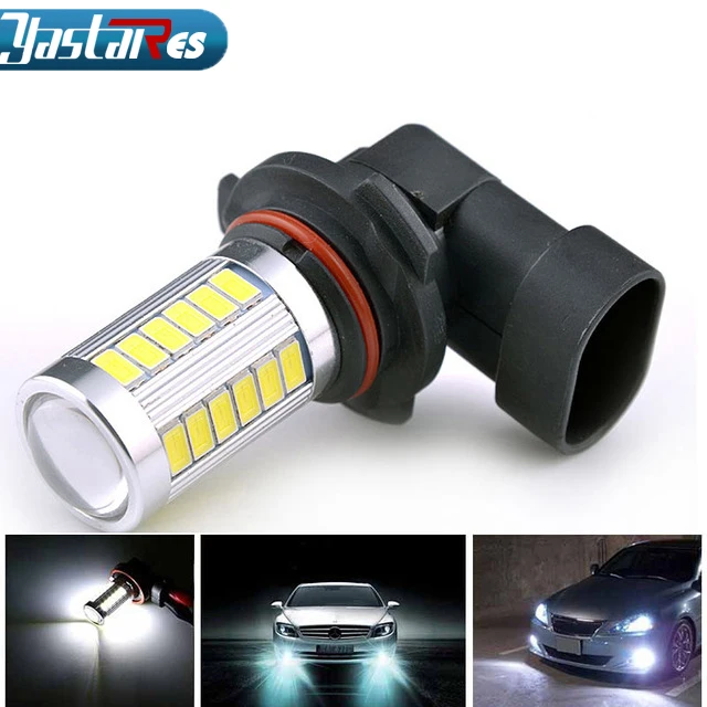 Автомобильный светодиодный противотуманный светильник 9006 HB4 5630 33 SMD поворот