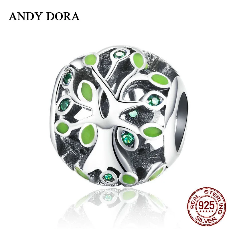 

New Arrivals Blue Family Life Tree Beads Charms Bracelets for Woman Man Wedding European Fashion Jewelry Accessories
