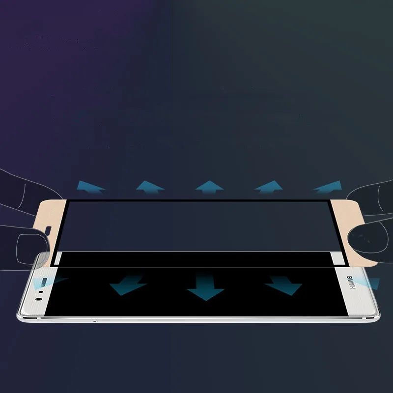 Xinchentech полное покрытие для Huawei P9/P9 Plus Чехол Премиум Закаленное стекло Защита